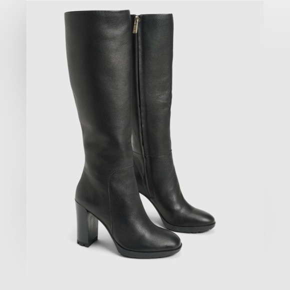 Kenneth Cole New York Shoes - Kenneth Cole New York Women’s Justin 2.0 Leather Round Toe Boots